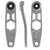 Forx E-bike Cranks HEX4 ETOR 155 Black or Silver 1 Pair