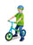 ZYCOM MY 1ST BALANCE BIKE W/ HELMET BLUE / GREEN