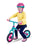 ZYCOM MY 1ST BALANCE BIKE W/ HELMET TEAL / PINK