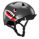 Bern Nino Satin Grey Flying Tiger w/ Flip Visor