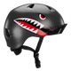 Bern Nino Satin Grey Flying Tiger w/ Flip Visor