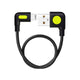 Bone Collection Bike Phone Charger Kit Lightning/USB-A Black
