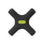 Bone Collection Bike Phone Charger Kit Lightning/USB-A Black