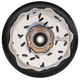 CHUBBY 110MM DOHNUT OREO WHITE WHEELS