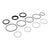 FOX FORK DUST WIPER KIT FOR 32 FORK