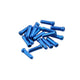 Fibrax Alloy Non-Fray Cable Ends Blue