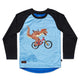Kids Ride Shotgun - Kids Windproof LS MTB Jersey