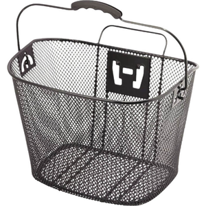 BASKET STEEL 35 X 26X 25CM QR - BLACK - XLC