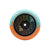 MADD GEAR 110MM HOLOGRAPHIC WHEEL TEAL / ORANGE