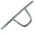 Chrome Plated 650mm BMX Handlebars