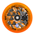 CHUBBY 110MM LAB WHEEL RADIOACTIVE ORANGE