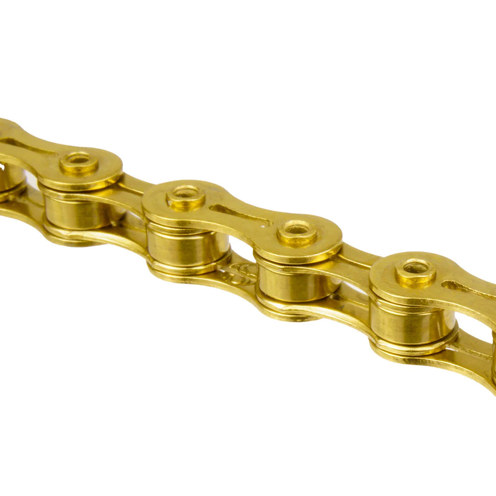 YBN Chain Speed SLA410-TI Gold – Papanui Cycles