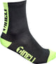 High Top Socks - Black/Green-L/XL-Unisex