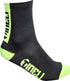 High Top Socks - Black/Green-S/M-Unisex