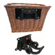 Cane Basket with QR Bracket