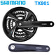 Shimano TX801 Chainwheel Set 28/38/48Tx170mm Steel/Alloy