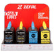 Zefal Lube Counter Display with 16 Bottles