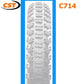 16 x 1.75 CST C714 White Tyre