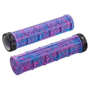 Supacaz Grizips Neon Blue & Neon Pink Splash