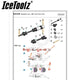 IceToolz Headset & Bottom Bracket Cup press Tool