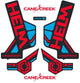 Canecreek Helm Sticker Kits