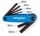 Park Tool - AWS-11 - Hex Wrench Set 3, 4, 5, 6, 8 & 10mm