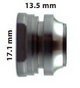 DEORE XT REAR CONE 17.1MM X 13.5MM