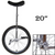 Unicycle 20" Black