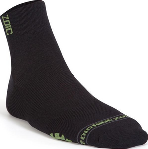 Zoic Short Sock Black/Meadow - S/M