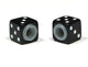 VALVE CAP DICE BLACK