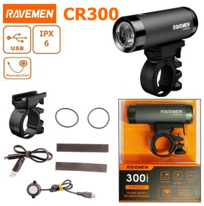 RAVEMEN CR300 - USB Front Light -  300 Lumens