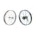 Rear 12 1/2" Steel Coaster Wheel