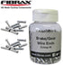 Fibrax Alloy Non-Fray Cable Ends Black
