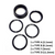 Rotor Spacer BB 3D+ 0.5mm washer Type E plastic x