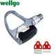 Road Pedals & Cleats - SILVER Clipless - Wellgo