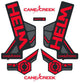 Canecreek Helm Sticker Kits