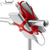 Bone Collection Bike Tie 4 + Power Strap Smartphone Holder Black
