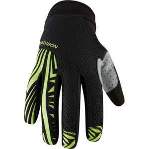 Flux Mens Glove Black / Lime - L