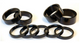 1-1/8" Black Spacers 2.5mm