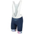 Women's Pastel Zebra Bibshorts
