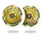 ROOT 110MM HONEYCORE WHEELS - WHITE / GOLD RUSH 2 PACK