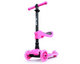 I-GLIDE 3 WHEELED SCOOTER PINK W/ SEAT