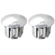 Oxford Handlebar End Plugs Chrome