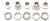 Problem Solvers Axle Nuts