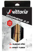 Vittoria 700c Rubino Pro Tan wall Twin Pack