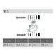 SRAM Post Spacer Set 10S CPS & Standard Bolts