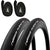 Vittoria 700c Rubino Pro Twin pack with FREE tubes