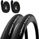 Vittoria 700c Rubino Pro Twin pack with FREE tubes