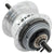 Rear Hub -  Sturmey Archer X-RK8  36H Alloy 8 Speed