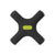 Bone Collection Bike Phone Charger Kit USB-C/USB-A Black